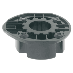 Peter Meier Screw Mount V-Plate Socket for Leg Leveler 400/Bulk Box made of ABS plastic