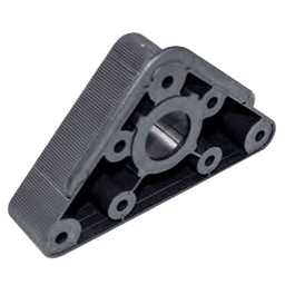 Peter Meier Screw Mount Tri-Base Socket for Leg Leveler 400/Bulk Box made of ABS plastic
