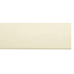 Medium-duty 1" wide x 8'''' long Peter Meier Hanging Rail Cover in Almond finish with 1" oval holes