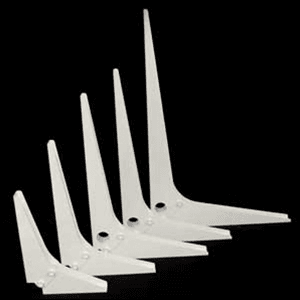 Precision Works Shelf and Counter Bracket for 18" x 27" with White Finish - Image 3