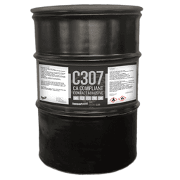 Tensorbond C307 CA Compliant Contact Adhesive, Red, 54 Gallon Drum - Main Image