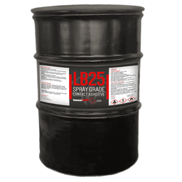 Tensorbond LB25 High Temperature Flammable Spray Contact Adhesive, Clear, 5 Gallon Pail - Alt Image 1