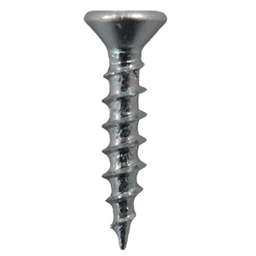 #6 x 5/8" Flat Head Drawer Slide Screws, Phillips Drive Coarse Thread and Sharp Point, Zinc, Box of 25 Thousand by Quickscrews - Alt Image 1