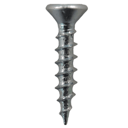 #6 x 5/8" Flat Head Drawer Slide Screws, Phillips Drive Coarse Thread and Sharp Point, Zinc, Box of 25 Thousand by Quickscrews - Main Image