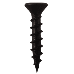 #6 x 1/2" Flat Head Drawer Slide Screws, Phillips Drive Coarse Thread and Sharp Point, Black, Box of 25 Thousand by Quickscrews - Alt Image 1