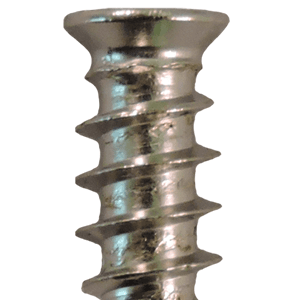 6mm x 10mm Flat Head Euro Screws, Pozi Drive Type B Thread and Blunt Point, Nickel, Box of 10 Thousand by Quickscrews - Alt Image 1