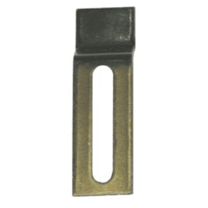 WA?rth 2-3/4" Corian Counter Sink Clip, Zinc, 100/Pack - Used for Attaching Sinks to Countertops