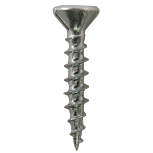 #8 x 2" Flat Head Assembly Screws, Phillips Drive Coarse Thread with Nibs and Sharp Point, Zinc, Box of 1 Thousand by Quickscrews - Alt Image 1