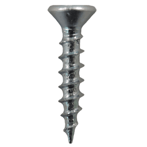 #6 x 1-1/4" Flat Head Drawer Slide Screws, Phillips Drive Coarse Thread and Sharp Point, Zinc, Box of 1 Thousand by Quickscrews - Alt Image 1