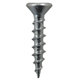 #6 x 1-1/4" Flat Head Drawer Slide Screws, Phillips Drive Coarse Thread and Sharp Point, Zinc, Box of 1 Thousand by Quickscrews - Alt Image 1