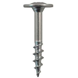 #8 x 1-1/4" Modified Washer Head Drawer Front Adjusting Screws, Phillips Drive Coarse Thread and Type 17 Auger Point, Zinc, Box of 6 Thousand by Quickscrews - Alt Image 1
