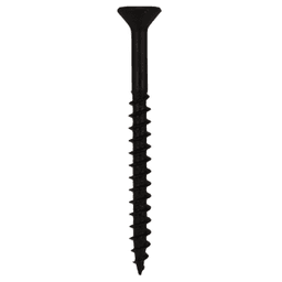 #8 x 2" Flat Head Assembly Screws, Phillips Drive Coarse Thread and Sharp Point, Black, Box of 4 Thousand by Quickscrews - Main Image
