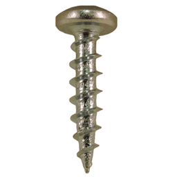 #10 x 3/4" Pan Head Drawer Slide Screws, Phillips Drive Coarse Thread and Sharp Point, Zinc, Box of 1 Thousand by Quickscrews - Alt Image 1