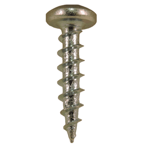 #10 x 3/4" Pan Head Drawer Slide Screws, Phillips Drive Coarse Thread and Sharp Point, Zinc, Box of 1 Thousand by Quickscrews - Main Image