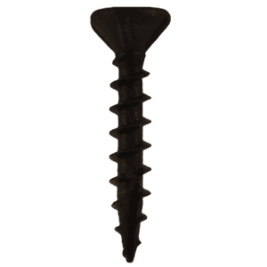 #8 x 1-3/4" Flat Head Assembly Screws, Square Drive Coarse Thread and Sharp Point, Black, Box of 1 Thousand by Quickscrews - Alt Image 1