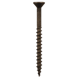 #8 x 1-1/2" Flat Head Assembly Screws, Square/Phillips Drive Coarse Thread and Sharp Point, Plain, Box of 1 Thousand by Quickscrews - Main Image