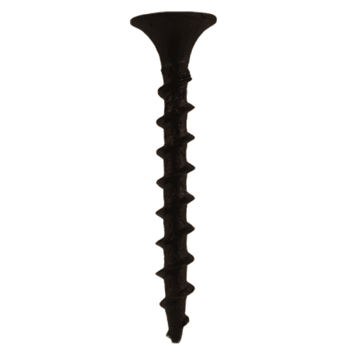 #6 x 1-1/2" Bugle Head Drywall Screws, Phillips Drive Coarse Thread and Sharp Point, Black, Box of 1 Thousand by Quickscrews - Main Image
