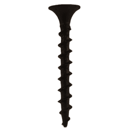 #6 x 1-1/2" Bugle Head Drywall Screws, Phillips Drive Coarse Thread and Sharp Point, Black, Box of 1 Thousand by Quickscrews - Main Image