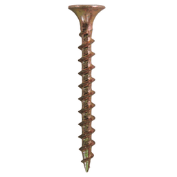 #6 x 1-1/2" Bugle Head Drywall Screws, Phillips Drive Coarse Thread and Sharp Point, Zinc Yellow, Box of 1 Thousand by Quickscrews - Main Image