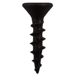 #8 x 3/4" Flat Head Drawer Slide Screws, Phillips Drive Coarse Thread and Sharp Point, Black, Box of 1 Thousand by Quickscrews - Main Image