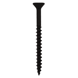 #8 x 3" Flat Head Assembly Screws, Phillips Drive Coarse Thread and Sharp Point, Black, Box of Fifty by Quickscrews - Alt Image 1