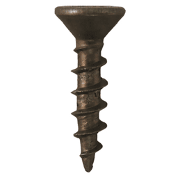 #8 x 1-1/2" Flat Head Assembly Screws, Square/Phillips Drive Coarse Thread and Sharp Point, Plain, Box of Hundred by Quickscrews - Alt Image 1
