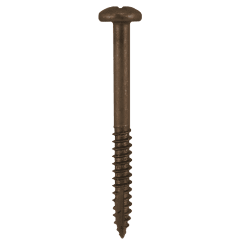 #6 x 1-1/2" Modified Pan Head Face Frame/Pocket-Hole Screws, Phillips Drive Fine Thread and Type 17 Auger Point, Plain, Box of Hundred by Quickscrews - Main Image