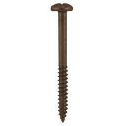 #6 x 1-1/2" Modified Pan Head Face Frame/Pocket-Hole Screws, Phillips Drive Fine Thread and Type 17 Auger Point, Plain, Box of Hundred by Quickscrews - Main Image