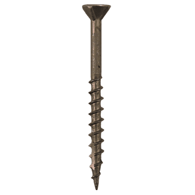 #8 x 2" Flat Head Assembly Screws, Phillips Drive Coarse Thread with Nibs and Double Auger Point, Plain, Box of 1 Thousand by Quickscrews - Alt Image 1