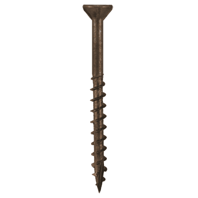 #8 x 2" Flat Head Assembly Screws, Phillips Drive Coarse Thread with Nibs and Double Auger Point, Plain, Box of 1 Thousand by Quickscrews - Main Image