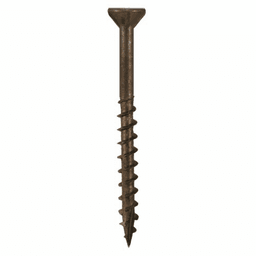 #8 x 2-1/4" Flat Head Assembly Screws, Phillips Drive Coarse Thread with Nibs and Double Auger Point, Plain, Box of 1 Thousand by Quickscrews - Main Image