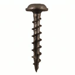 #8 x 2" Round Washer Head Assembly Screws, Square/Phillips Drive Coarse Thread and Double Auger Point, Plain, Box of Hundred by Quickscrews - Alt Image 1