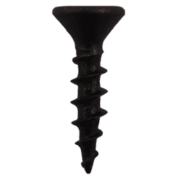 #8 x 5/8" Flat Head Drawer Slide Screws, Phillips Drive Coarse Thread and Sharp Point, Black, Box of Hundred by Quickscrews - Main Image