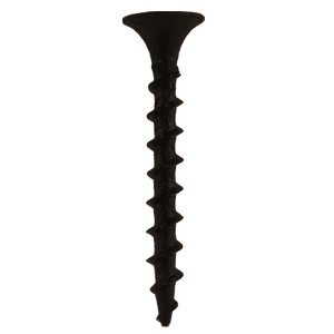 #6 x 1" Bugle Head Drywall Screws, Phillips Drive Coarse Thread and Sharp Point, Black, Box of 10 Thousand by Quickscrews - Alt Image 1