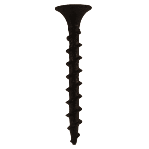 #6 x 1-1/2" Bugle Head Drywall Screws, Phillips Drive Coarse Thread and Sharp Point, Black, Box of 1 Thousand by Quickscrews - Alt Image 1
