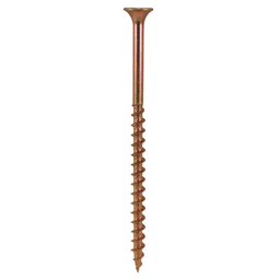 #8 x 3" Bugle Head Drywall Screws, Phillips Drive Coarse Thread and Sharp Point, Zinc Yellow, Box of 5 Hundred by Quickscrews - Main Image