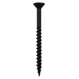 #8 x 1-5/8" Flat Head Assembly Screws, Phillips Drive Coarse Thread and Sharp Point, Black, Box of 1 Thousand by Quickscrews - Main Image
