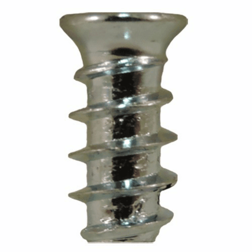 6.3mm x 13mm Flat Head Euro Screws, Phillips Drive Type B Thread and Blunt Point, Zinc, Box of 10 Thousand by Quickscrews - Main Image