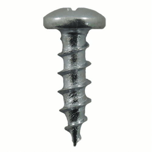 #6 x 7/16" Pan Head Drawer Slide Screws, Phillips Drive Coarse Thread and Sharp Point, Zinc, Box of 5 Thousand by Quickscrews - Alt Image 1