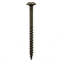 #8 x 1-1/2" Round Washer Head Assembly Screws, Square/Phillips Drive Coarse Thread and Sharp Point, Plain, Box of Hundred by Quickscrews - Alt Image 1