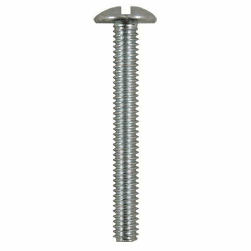 #10 x 3/8" Truss Head Machine Screws, Phillips/Slotted Drive #10-32 Thread and Blunt Point, Zinc, Box of 5 Hundred by Quickscrews - Main Image