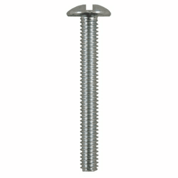 #10 x 3/8" Truss Head Machine Screws, Phillips/Slotted Drive #10-32 Thread and Blunt Point, Zinc, Box of 5 Hundred by Quickscrews - Main Image