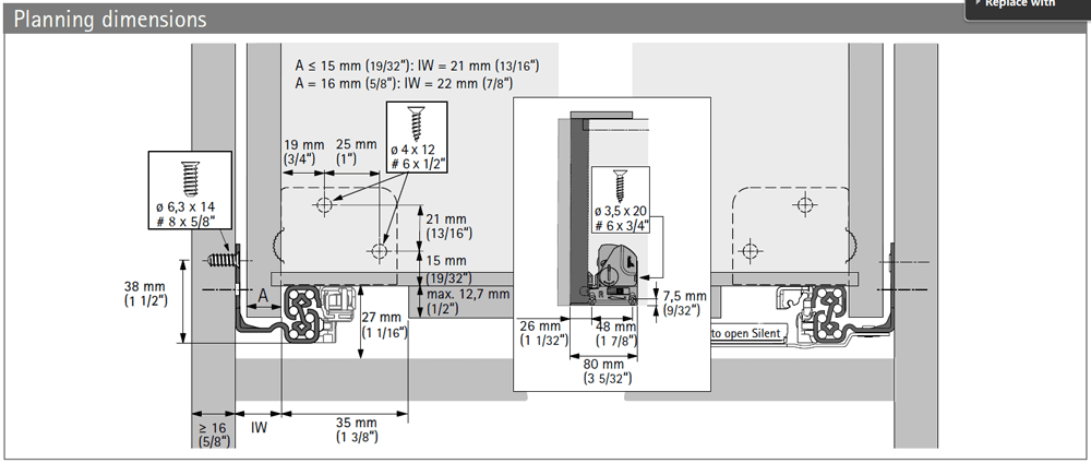 Drawer Slide for Kitchen Cabinets - 5