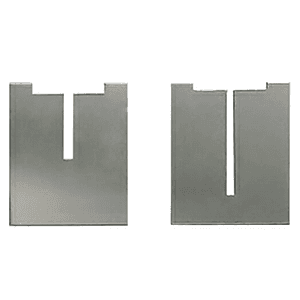 Adhesive backed plate for EH Series 2" counter support bracket by Rakks