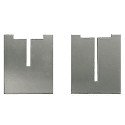 Adhesive backed plate for EH Series 2" counter support bracket by Rakks