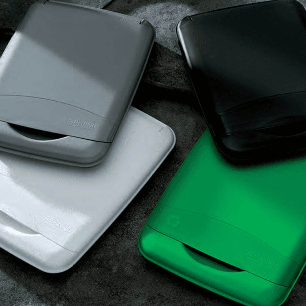 35 QT Waste Container Lid, Green - Alt Image 3