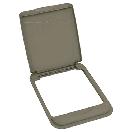 50 QT Waste Container Pullout, Champagne - Main Image