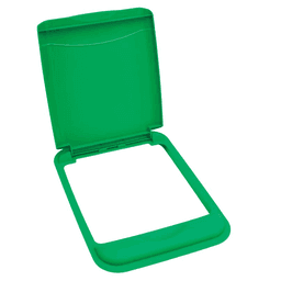 50 QT Waste Container Pullout, Green - Main Image