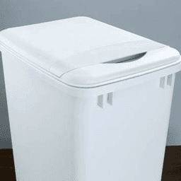 50 QT Waste Container Pullout, White - Alt Image 2