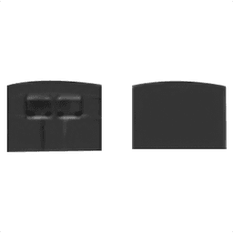 Tresco Lighting Infinex Aluminum Square End Cap Set in Black - Enhance Your Lighting System